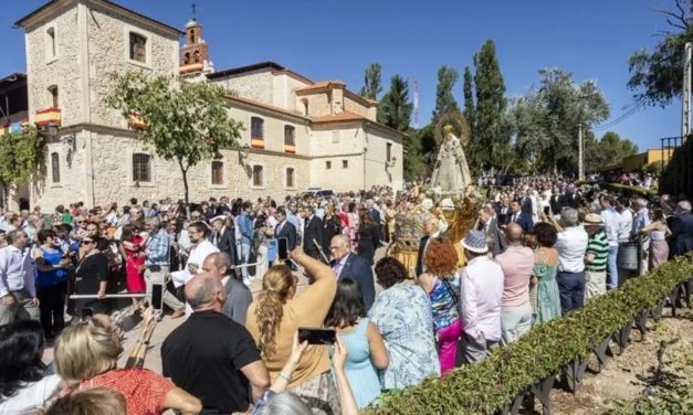Aranda de Duero celebra con devoción a la Virgen de las Viñas.