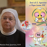 Sor Mariarosa Guerrini, dibujante de ‘agustinitos’ y presidenta Federación Monasterios Agustinos Italia.