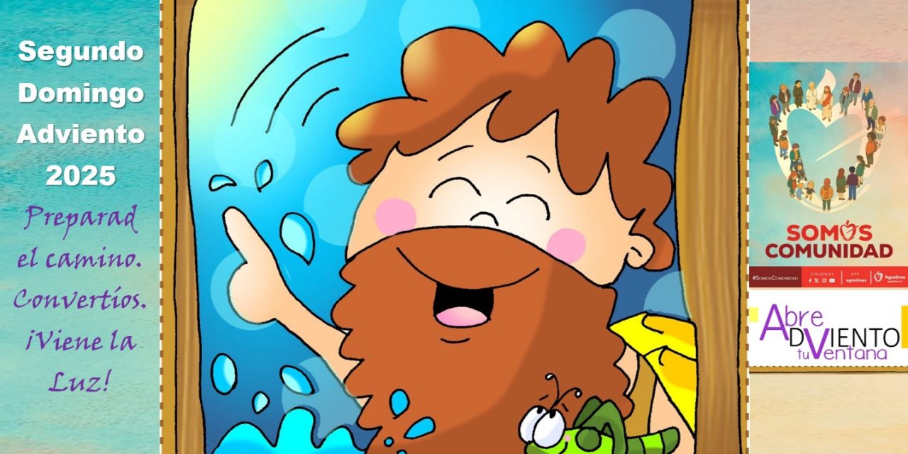 Convertirse en mariposa. Segundo Domingo de Adviento, Ciclo A.