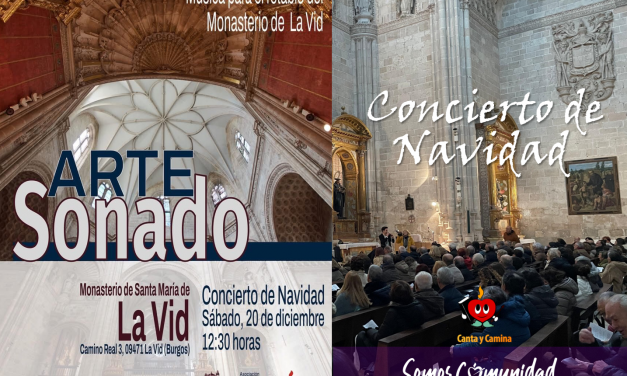 Concierto de Navidad en el Monasterio de Santa María de La Vid, Burgos. 20/12/2025.