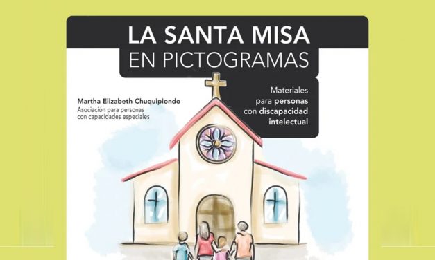 “La Santa Misa en pictogramas” de Martha Elizabeth Chuquipiondo.