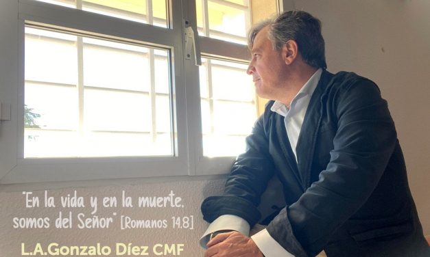 Pascua de Luis Alberto Gonzalo Díez, CMF. Misionero, hijo del Corazón de María.