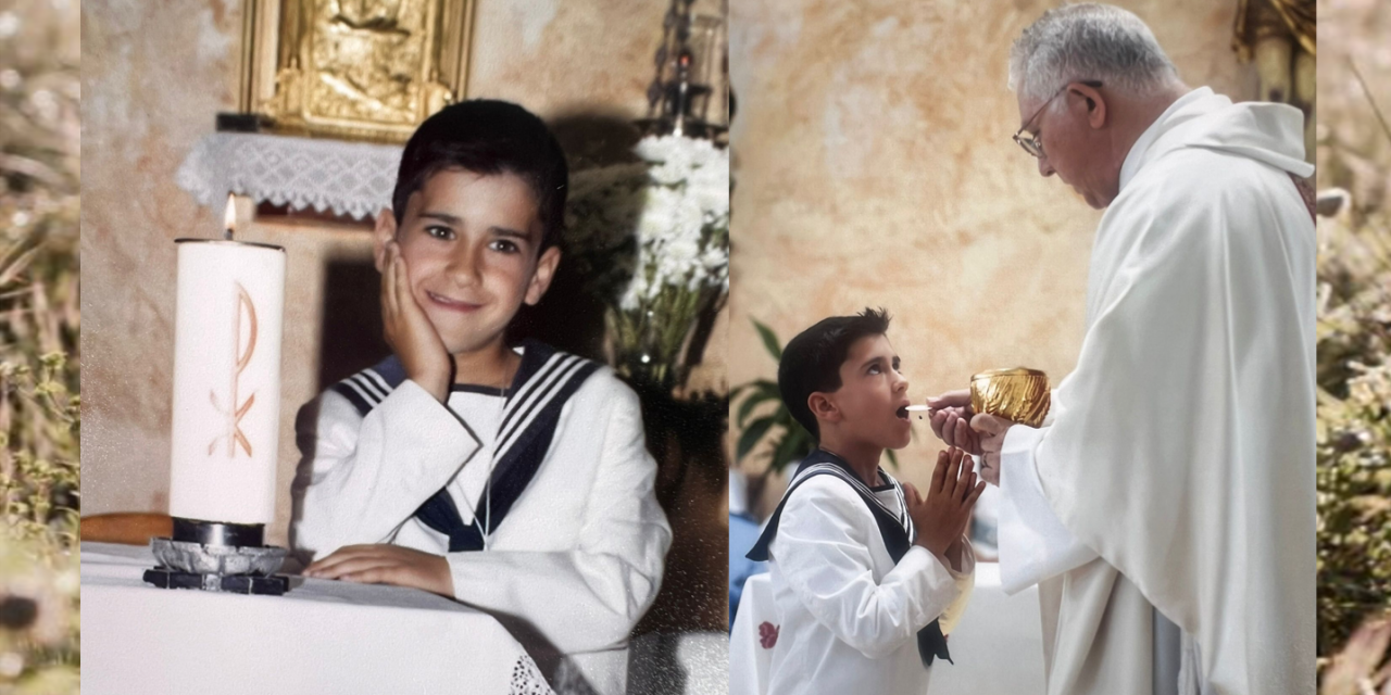 Testimonio de una madre en la Iniciación a la Vida Cristiana de su hijo. Su Primera Comunión.