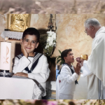 Testimonio de una madre en la Iniciación a la Vida Cristiana de su hijo. Su Primera Comunión.