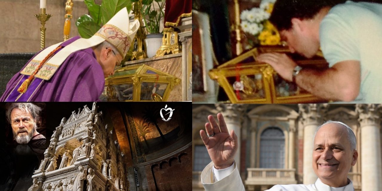 35º Aniversario de la visita a Pavía por San Agustín (1991-2026). León XIV la visitará el 20 de junio.