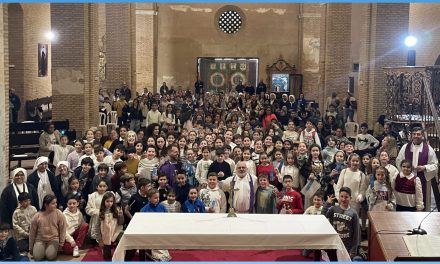 Encuentro diocesano para niños y niñas de Primera Comunión en Moguer, Huelva. 7 marzo 2026.