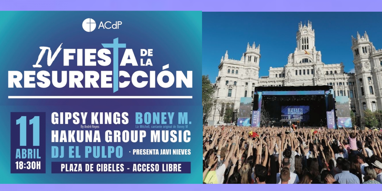 Hakuna, Gipsy Kings y Liz Mitchell en Madrid el 11 de abril: IV Fiesta de la Resurrección 2026.