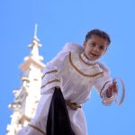 Bajada del Ángel en Aranda de Duero, Burgos, en el Domingo de Pascua de Resurrección.