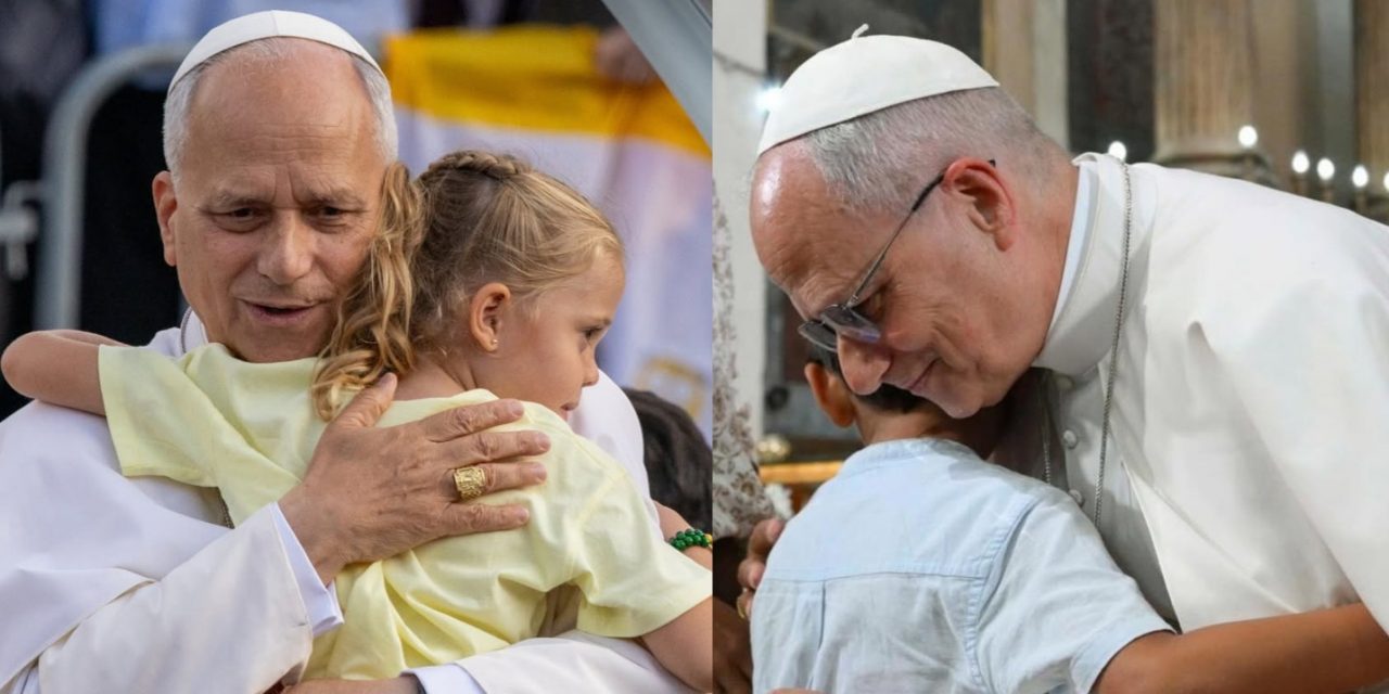 Los abrazos del Papa León XIV son un gesto que nos recuerda la  cercanía de Jesús en el Evangelio.