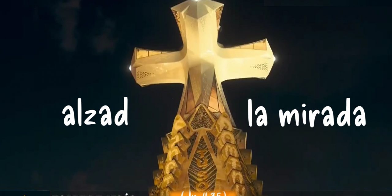 León XIV bendijo la Torre de Jesucristo de la Basílica de la Sagrada Familia de Barcelona. 10 junio 2026.