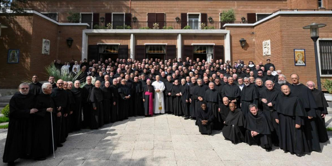 Encuentro del Papa León XIV con los miembros de la Orden de San Agustín. 7 junio 2026.