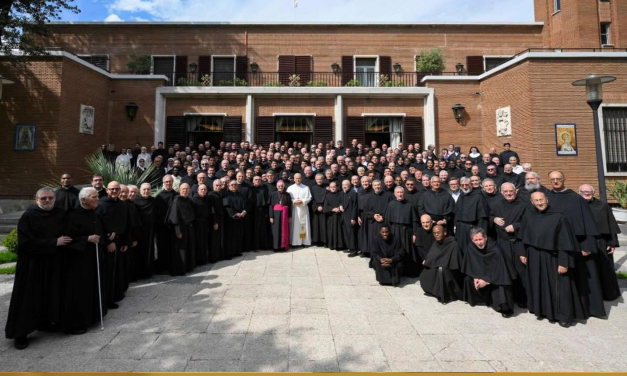 Encuentro del Papa León XIV con los miembros de la Orden de San Agustín. 7 junio 2026.