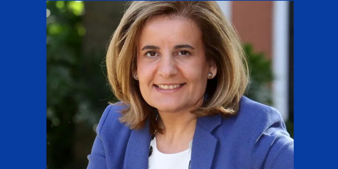 Pascua de Fátima Báñez, exministra de Trabajo y presidenta de la Fundación CEOE. España.